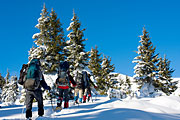 Schneeschuhwandern Bayern